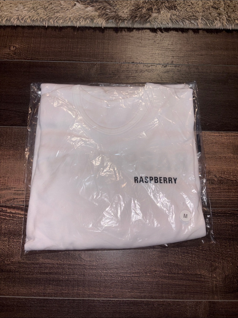 Men's Long Sleeve Crew - White